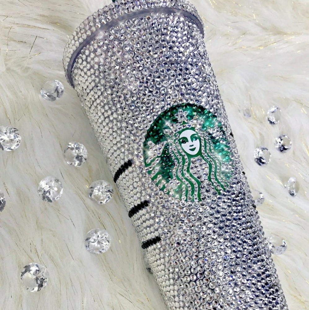 Starbucks crystallized cup.